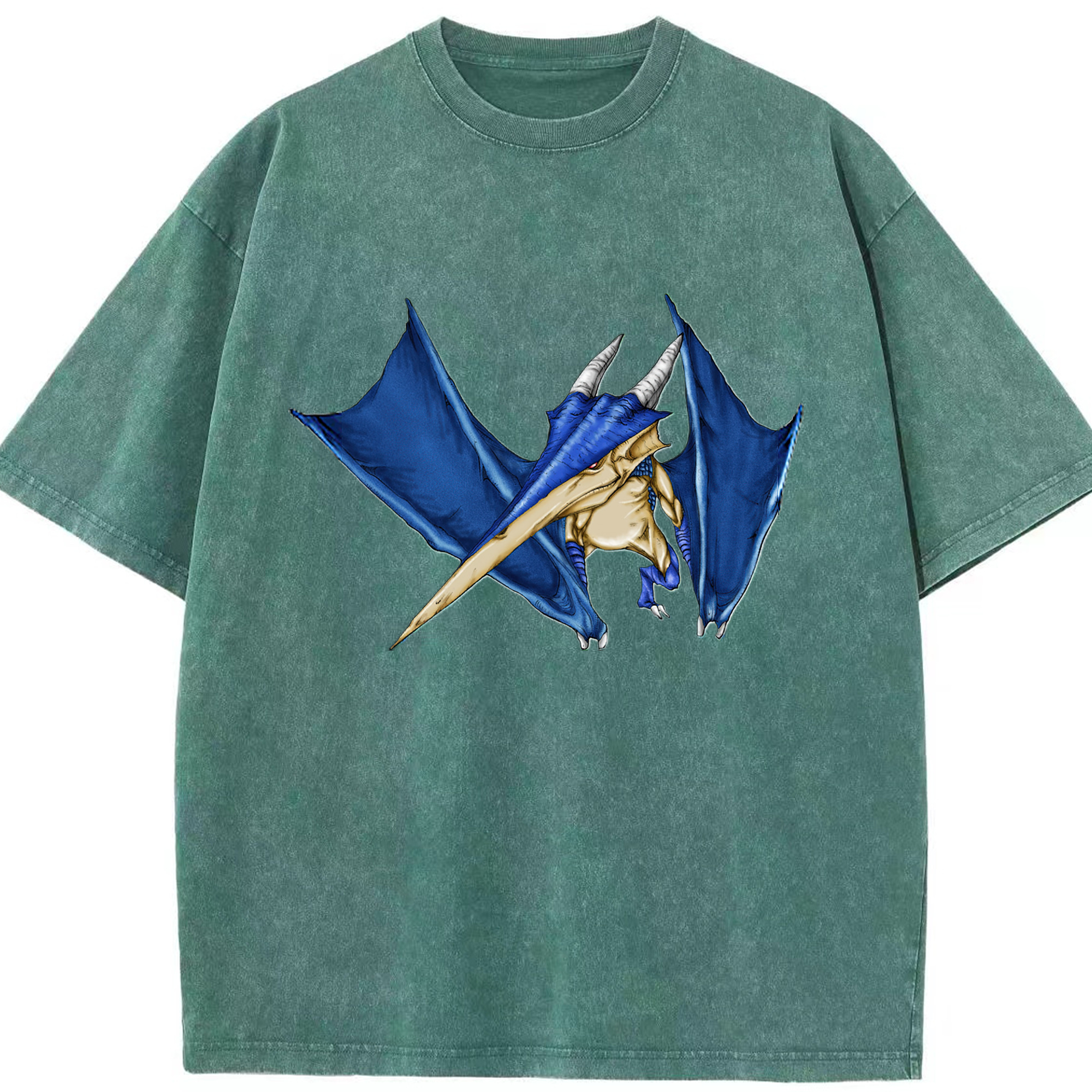 （画像用） 遊☆戯☆王 Yu-Gi-Oh! 綿100% ヴィンテージ風 半袖Tシャツ（フロントプリント）